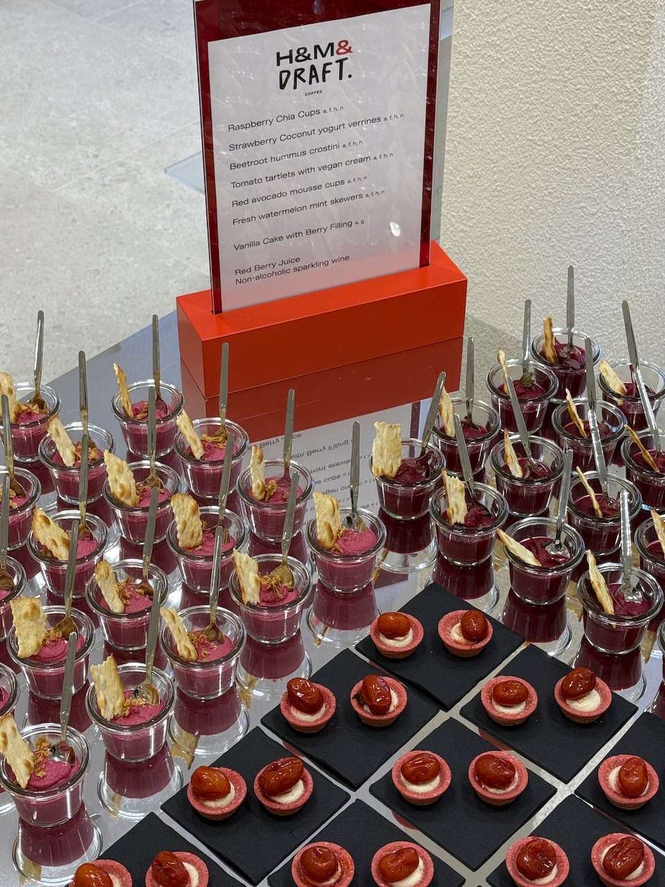 High end food catering for events Zurich Basel Bern